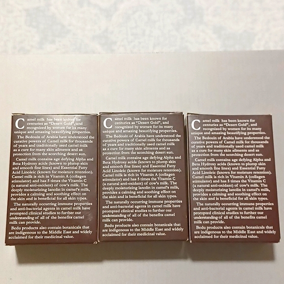 BEDU Camel Milk Face & Body Bar - Picture 2 of 3
